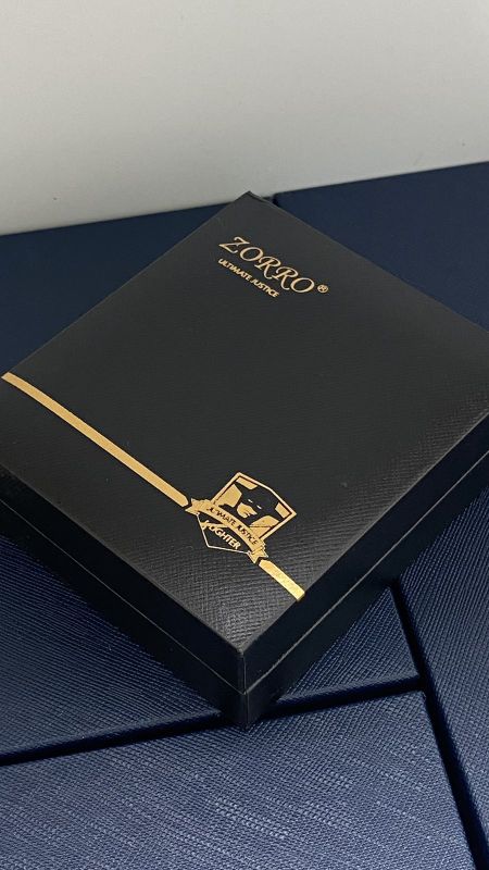 Бензинова запальничка ZORRO колір Blue